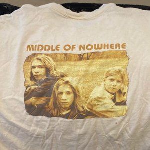 Hanson middle of nowhere shirt 1997